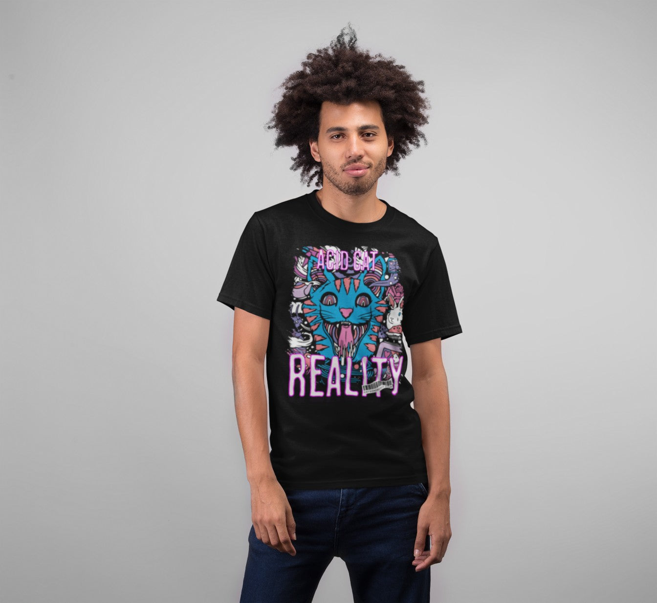 Acid Cat | Psychedelic T-Shirt