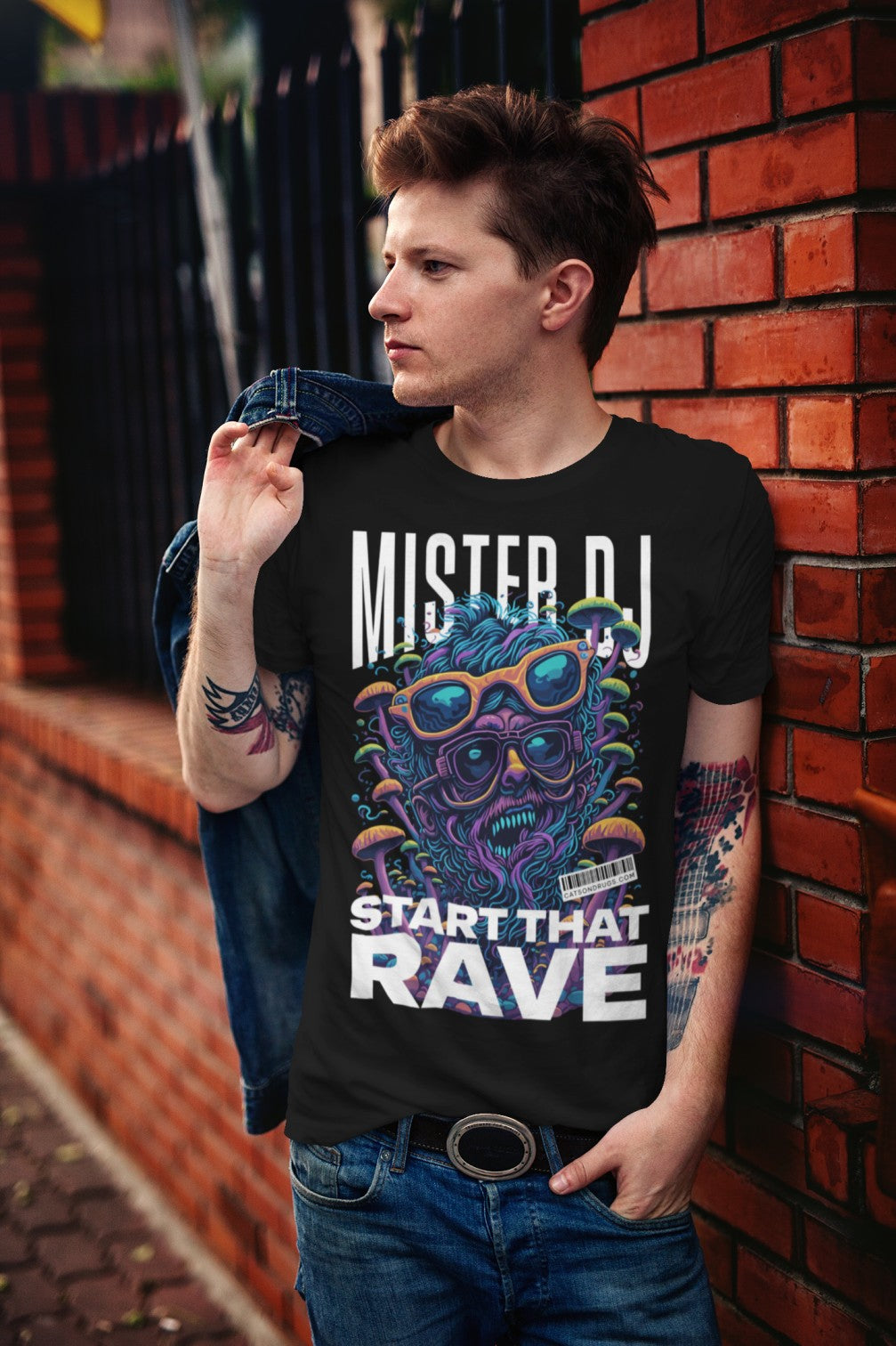 Mr DJ Organism | EDM T-Shirt