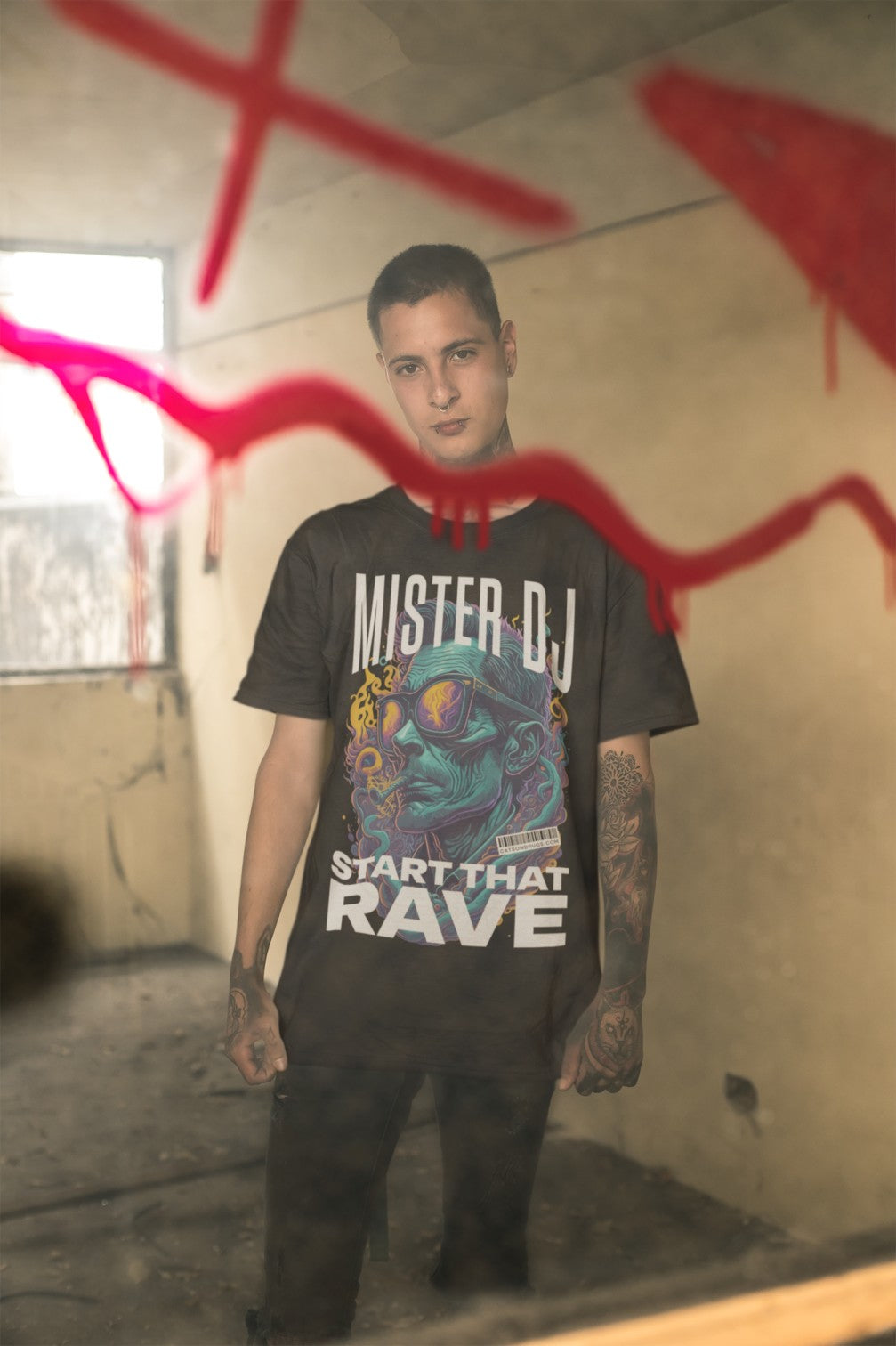 Mr DJ Organism | EDM T-Shirt