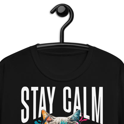 Stay Calm & Play Techno - Unisex T-Shirt, Ecstasy Edition