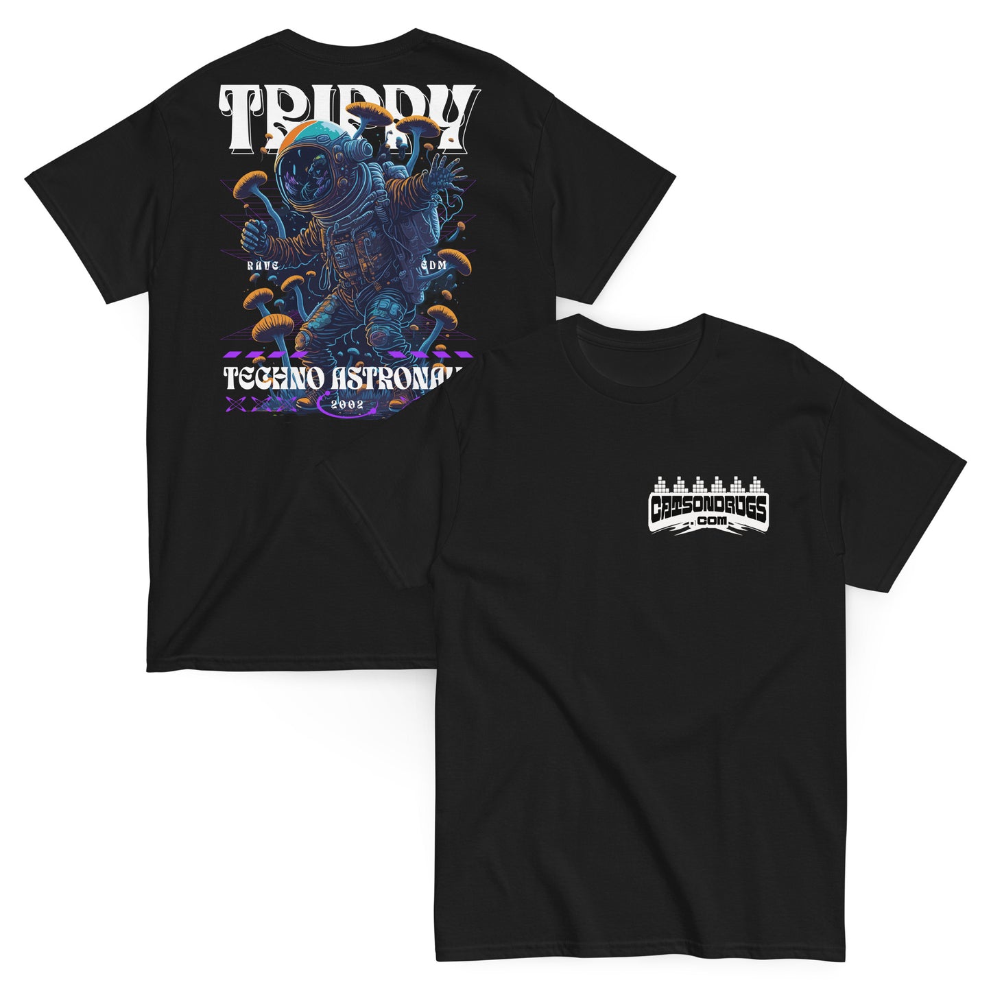 Techno T-Shirt | Techno Astronaut