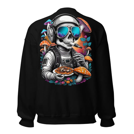 Psychedelic Astronaut - Unisex Sweatshirt - CatsOnDrugs
