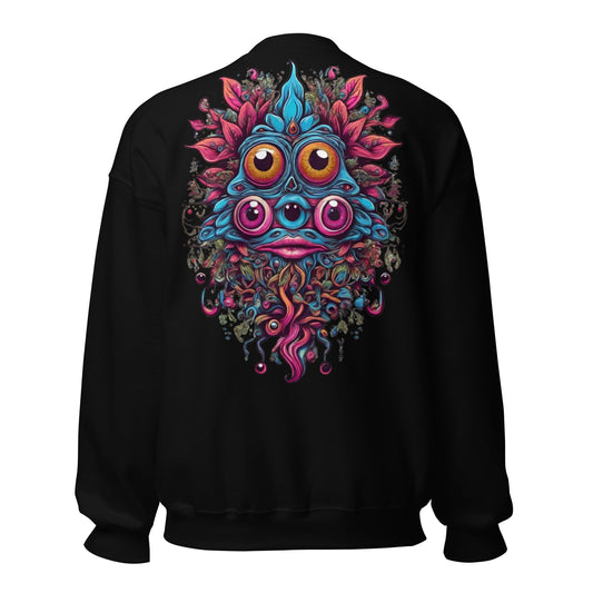 Psychedelic Creature - Unisex Sweatshirt - CatsOnDrugs