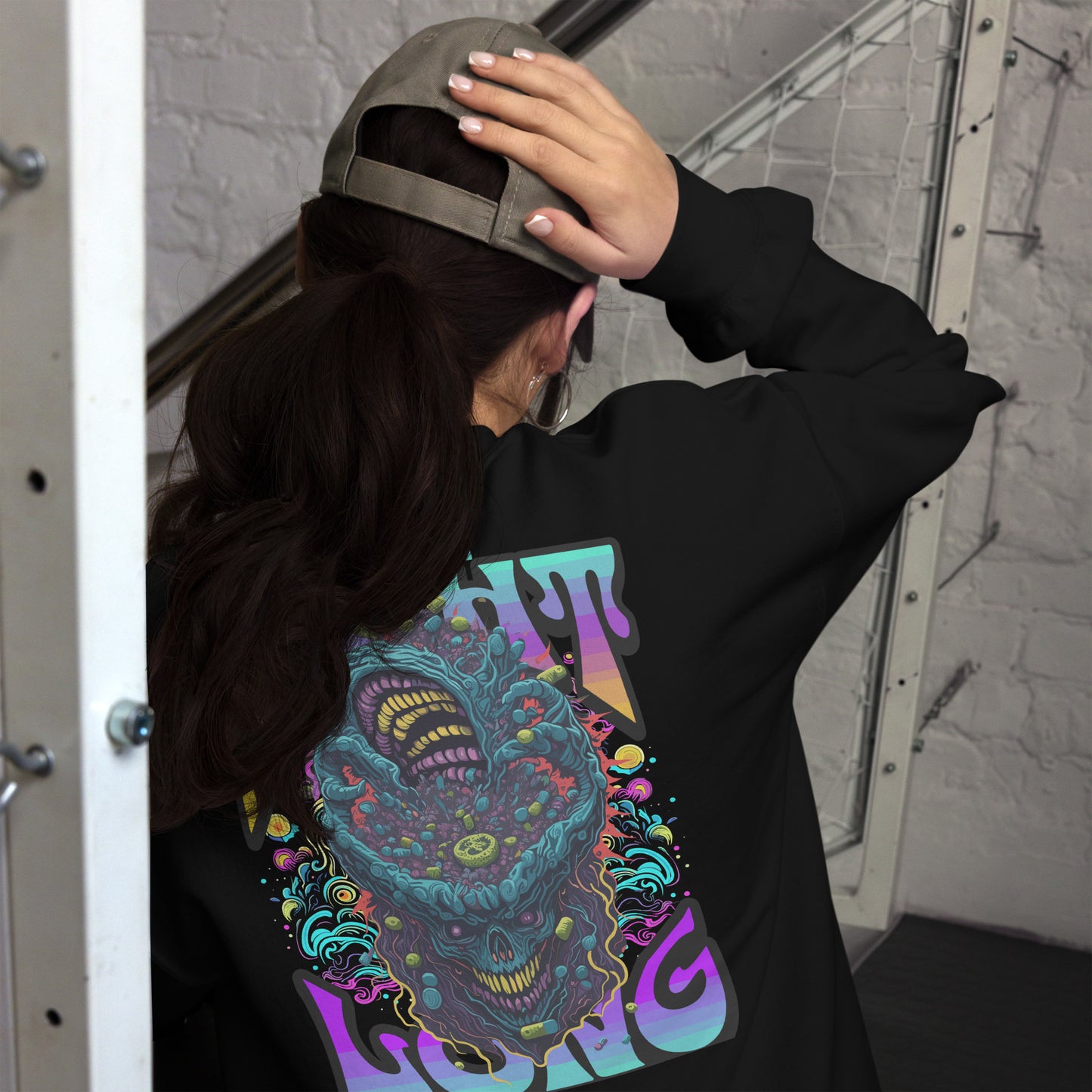 Rave all Night Long | Techno Sweatshirt