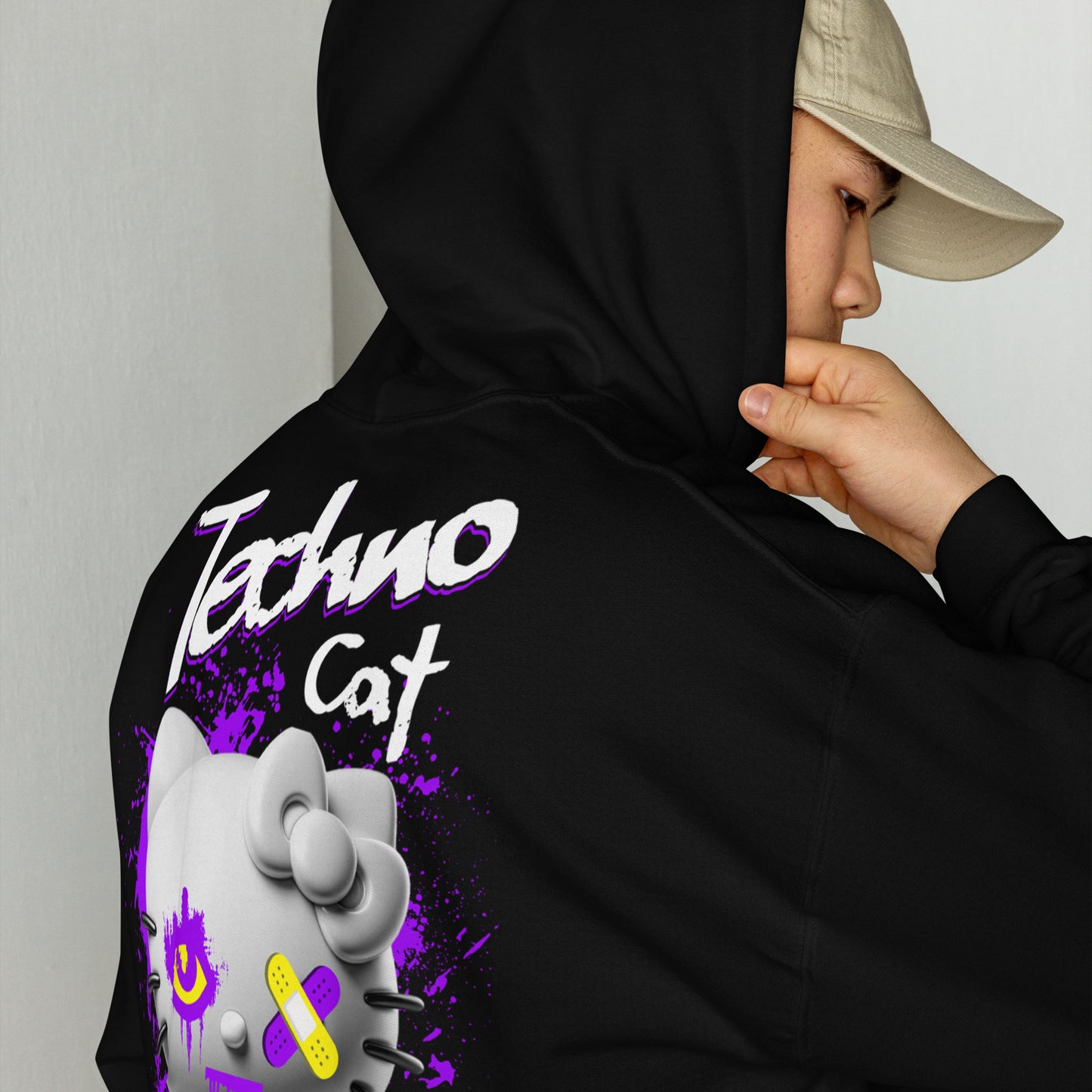 Techno Cat - Unisex Hoodie