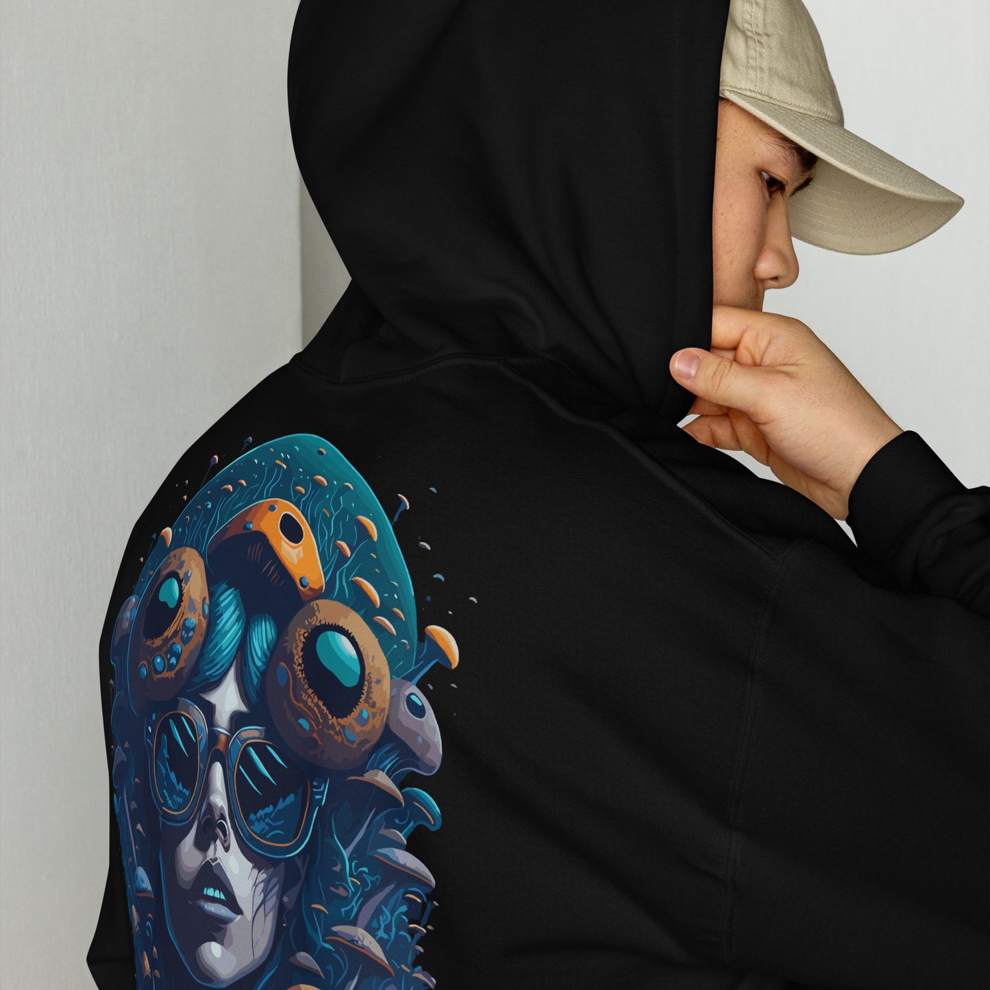 Techno Hoodie | Follow Me Organism