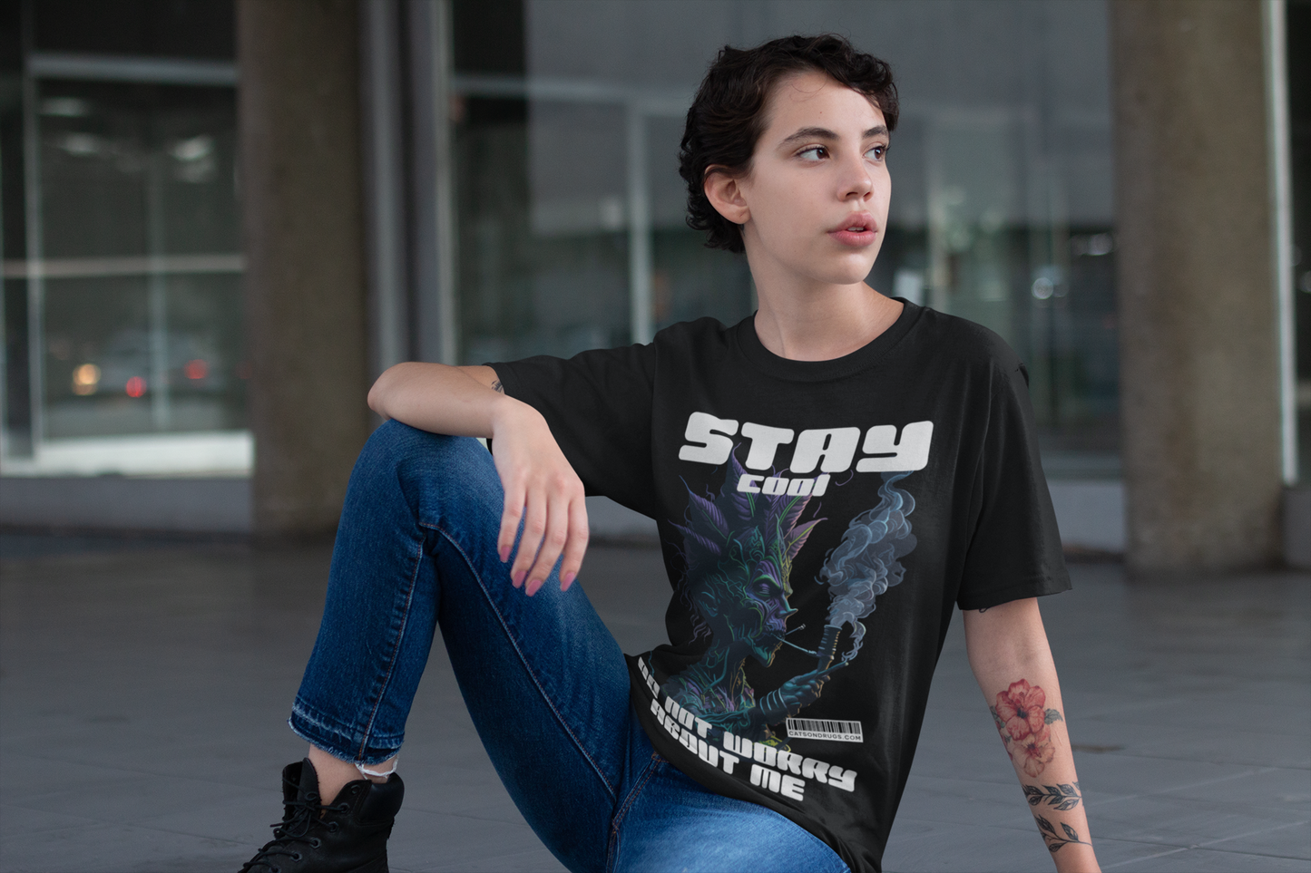 Stay Cool | Psychedelic T-Shirt