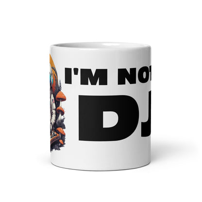 I'm not a DJ - White glossy mug
