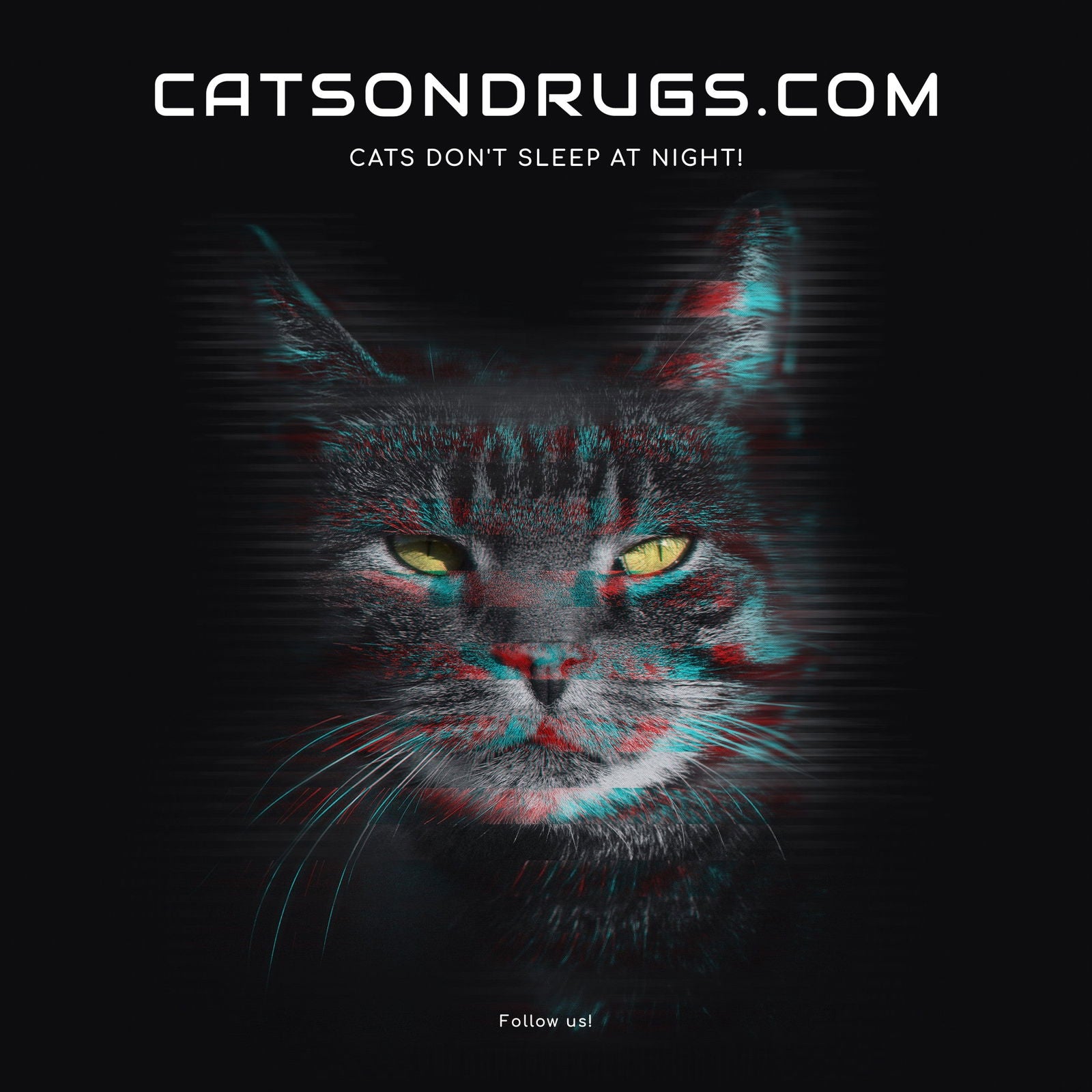 Acid Hoodie • Acid Cat • Techno Hoodie - CATSONDRUGS.COM