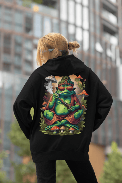Psychedelic Hoodie | Trippy Frog