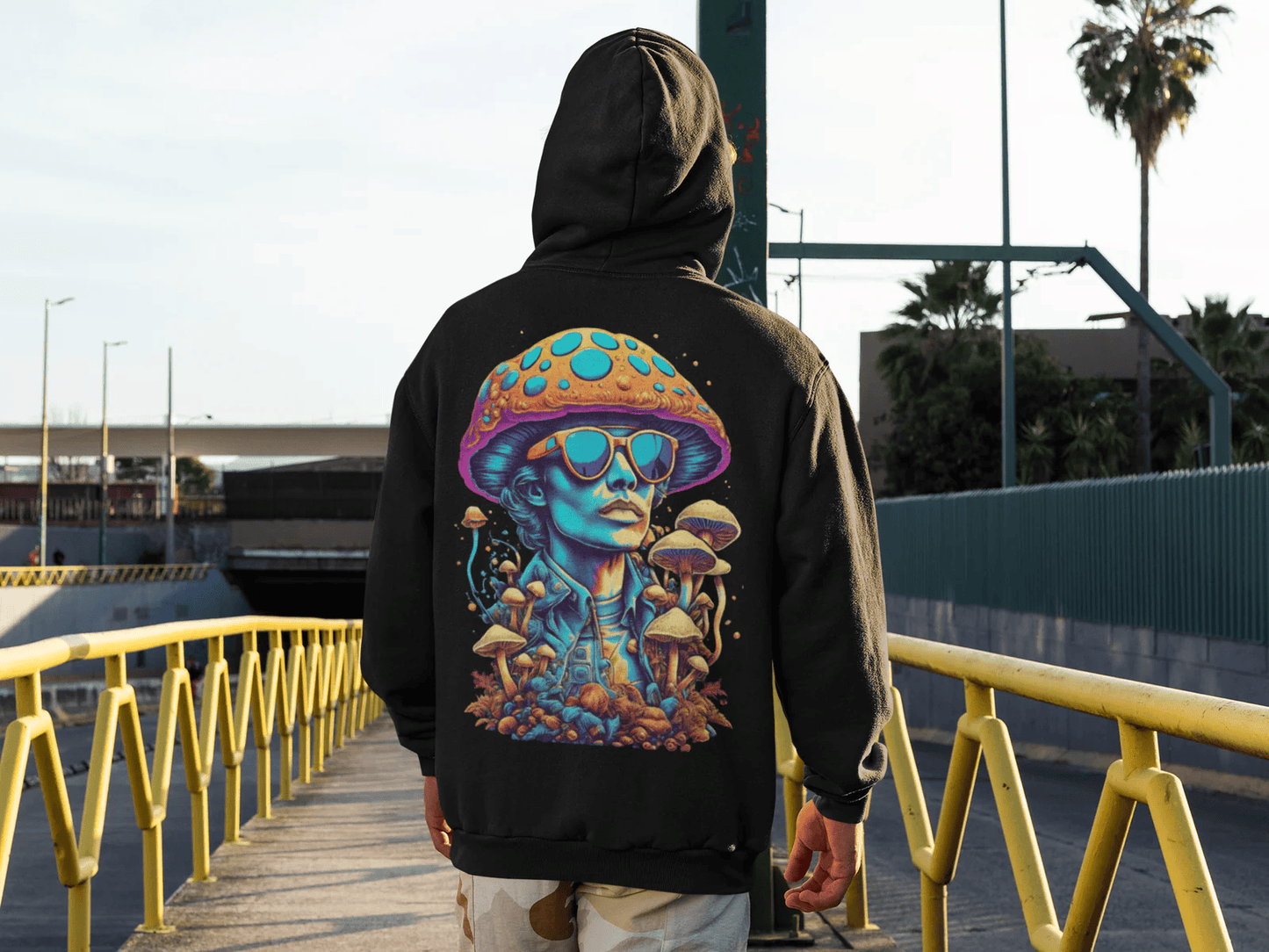 Acid Hoodie | Psychedelic Mushroom Guy