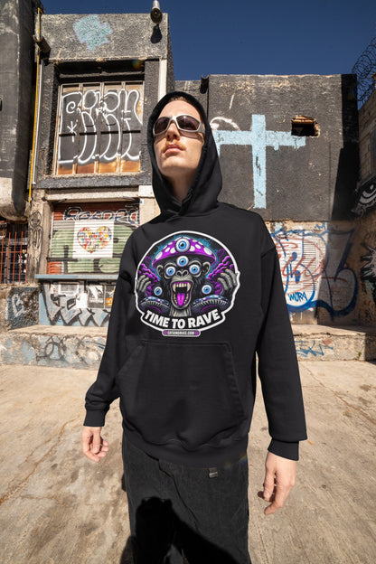 Acid Outfit hoodie for EDM and techno events