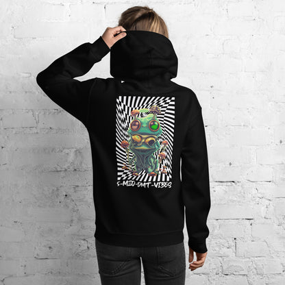 Bufo Alvarius Hoodie for Women from catsondrugs.com