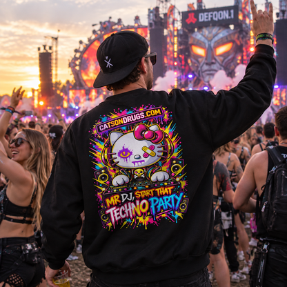 Techno Sweatshirt | Mr DJ