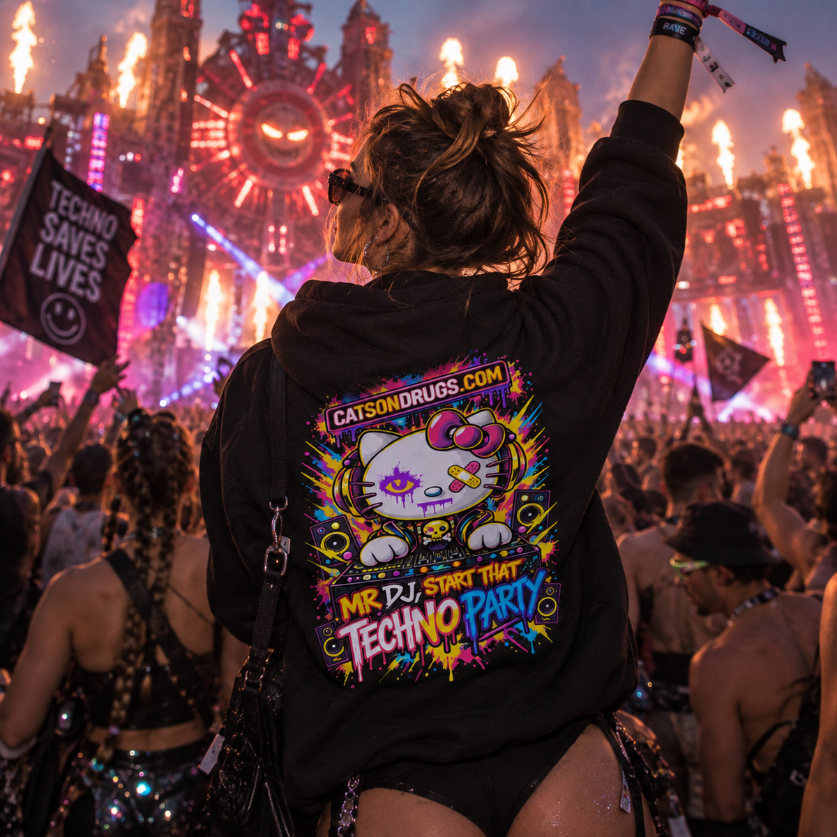 Mr DJ | Rave Hoodie