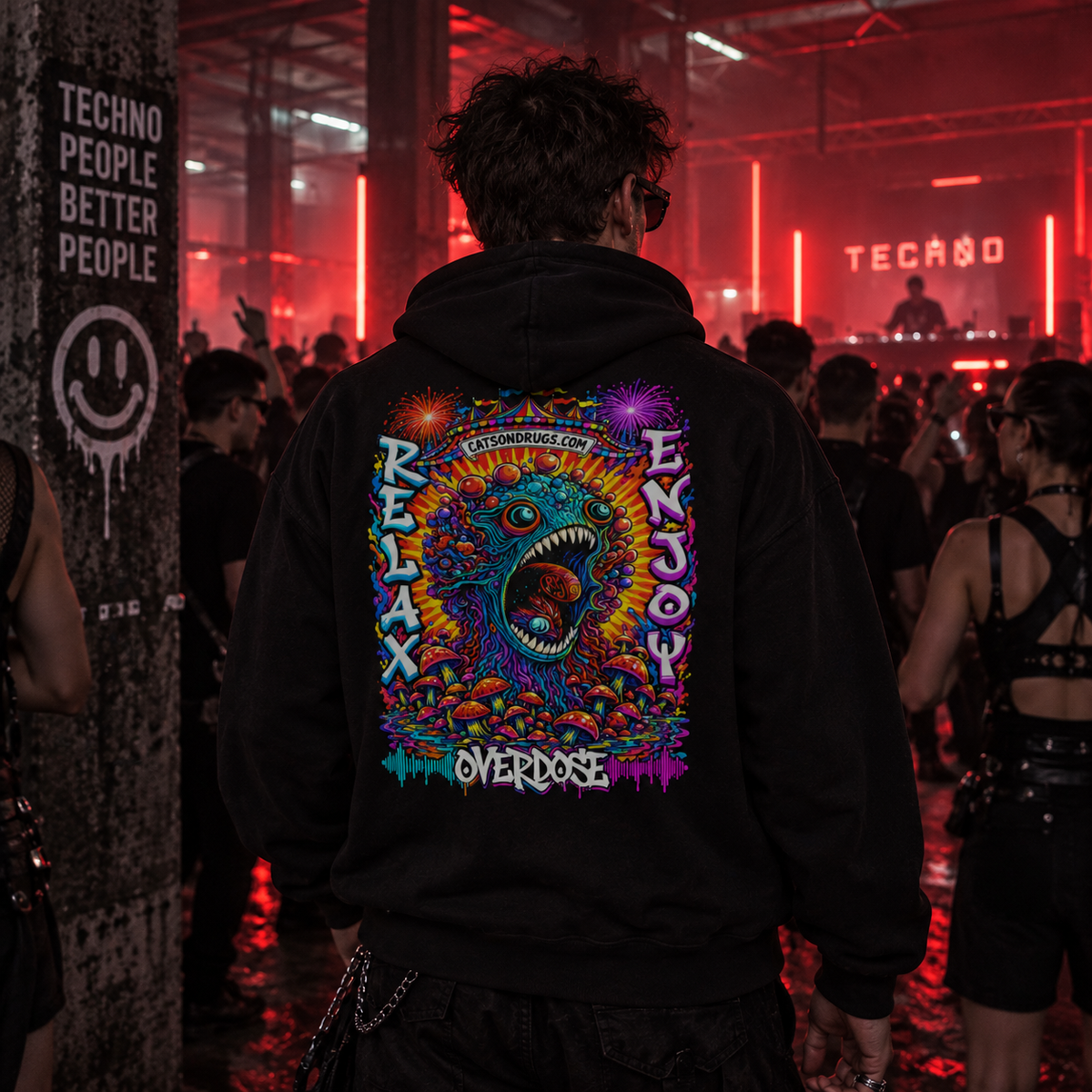 Acid Hoodie | Enjoy the Overdose