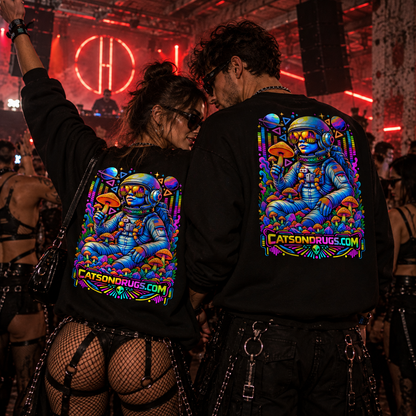 Psychedelic Sweatshirt | Trippy Astronaut