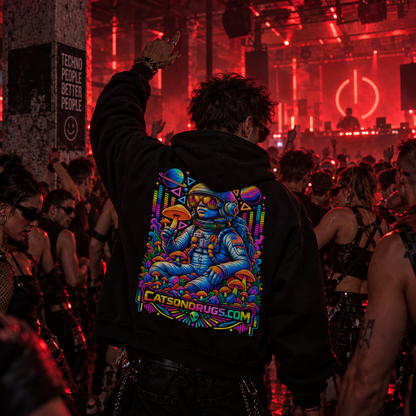 Psychedelic Hoodie | Psychedelic DJ Astronaut