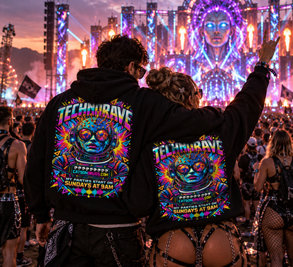 Underground Hoodie | Technorave Organism