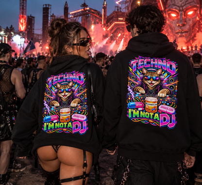 Underground Hoodie | I'm not a DJ Cat