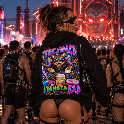 Underground Hoodie | I'm not a DJ Cat