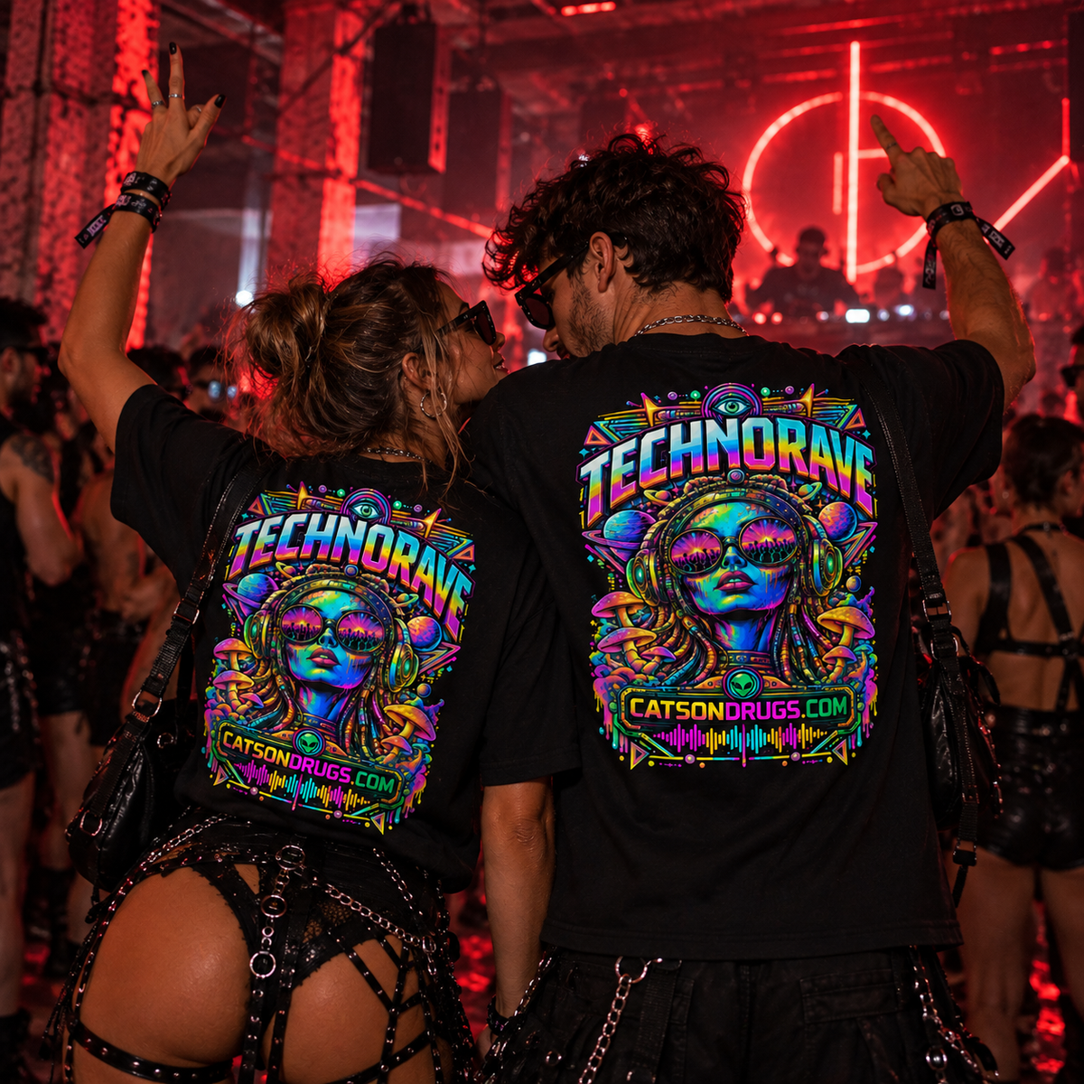 Rave T-Shirt | Technorave Organism