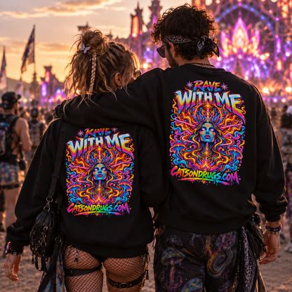 Techno Sweatshirt | Rave with me