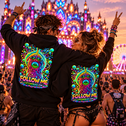 Follow Me Organism | Festival Hoodie