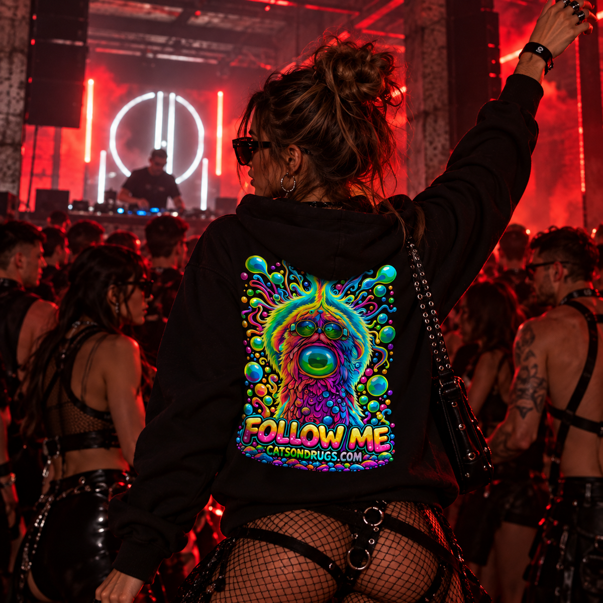 Follow Me Organism | Festival Hoodie