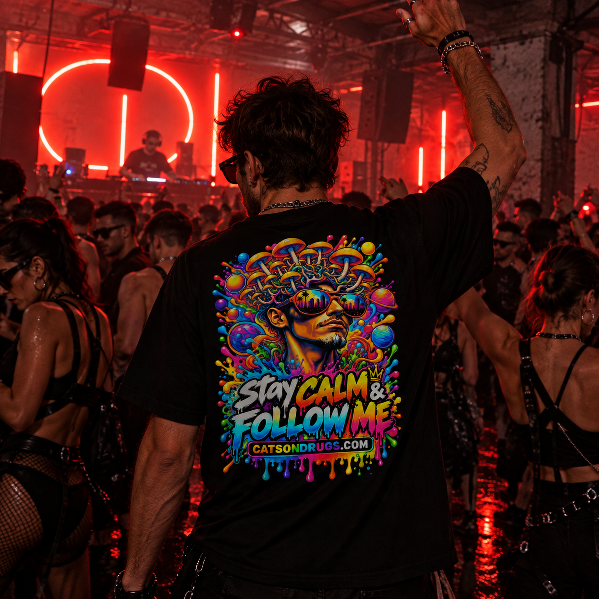 EDM T-Shirt | Follow Me Organism