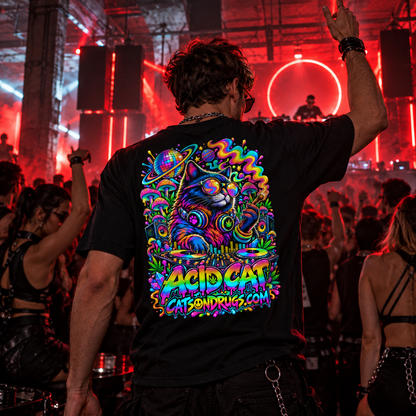 Acid Cat | Rave T-Shirt