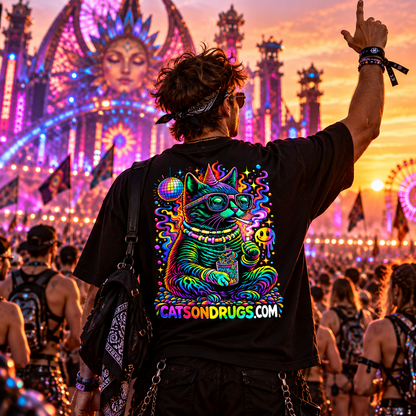 Acid Cat | Psychedelic T-Shirt