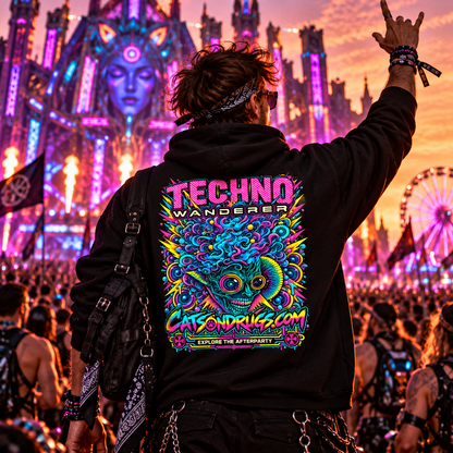 Techno Hoodie | Techno Wanderer