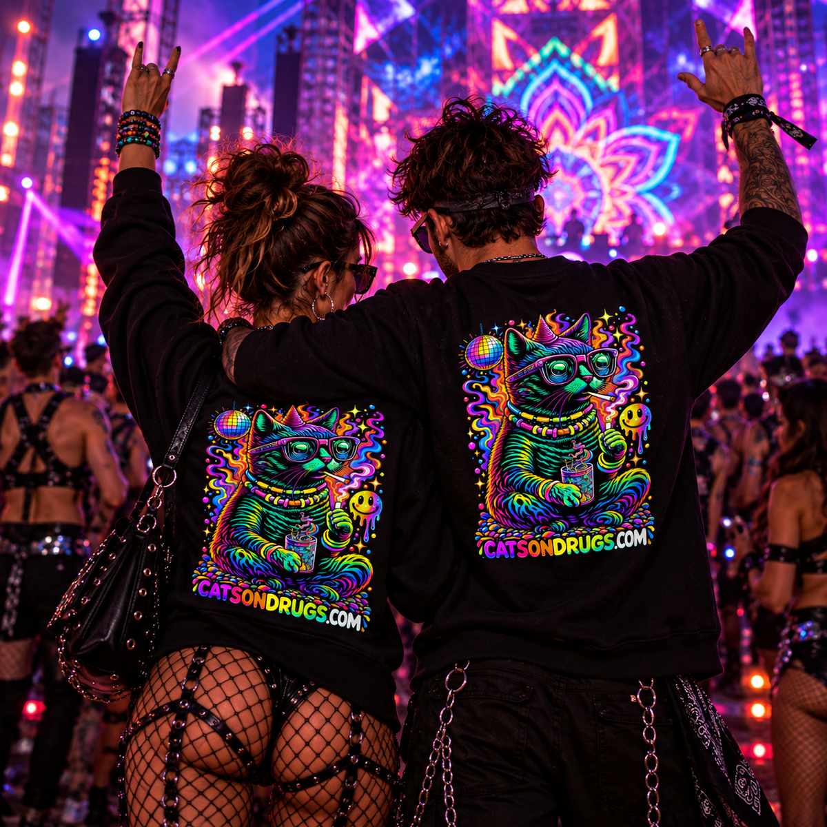 Acid Sweatshirt | Acid Cat