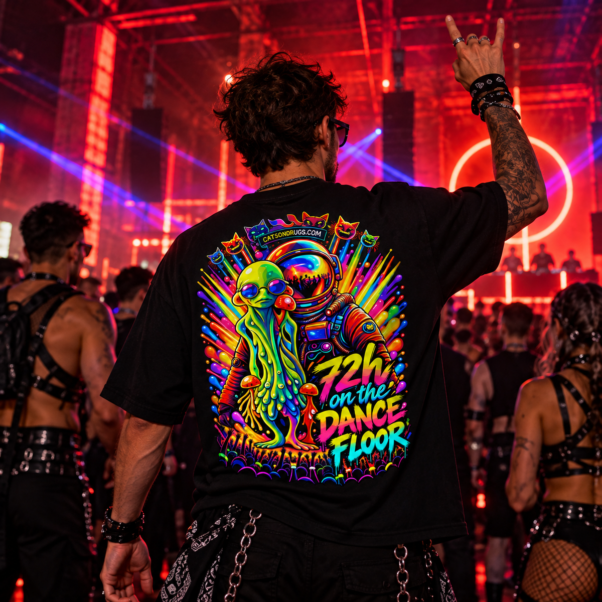 Rave T-Shirt | 72H on the Dancefloor