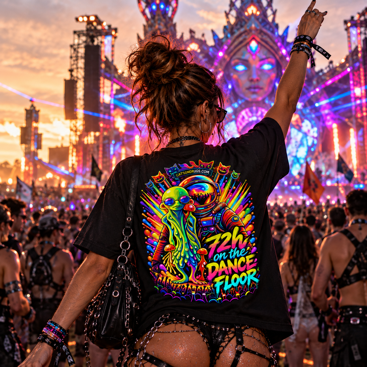 Rave T-Shirt | 72H on the Dancefloor