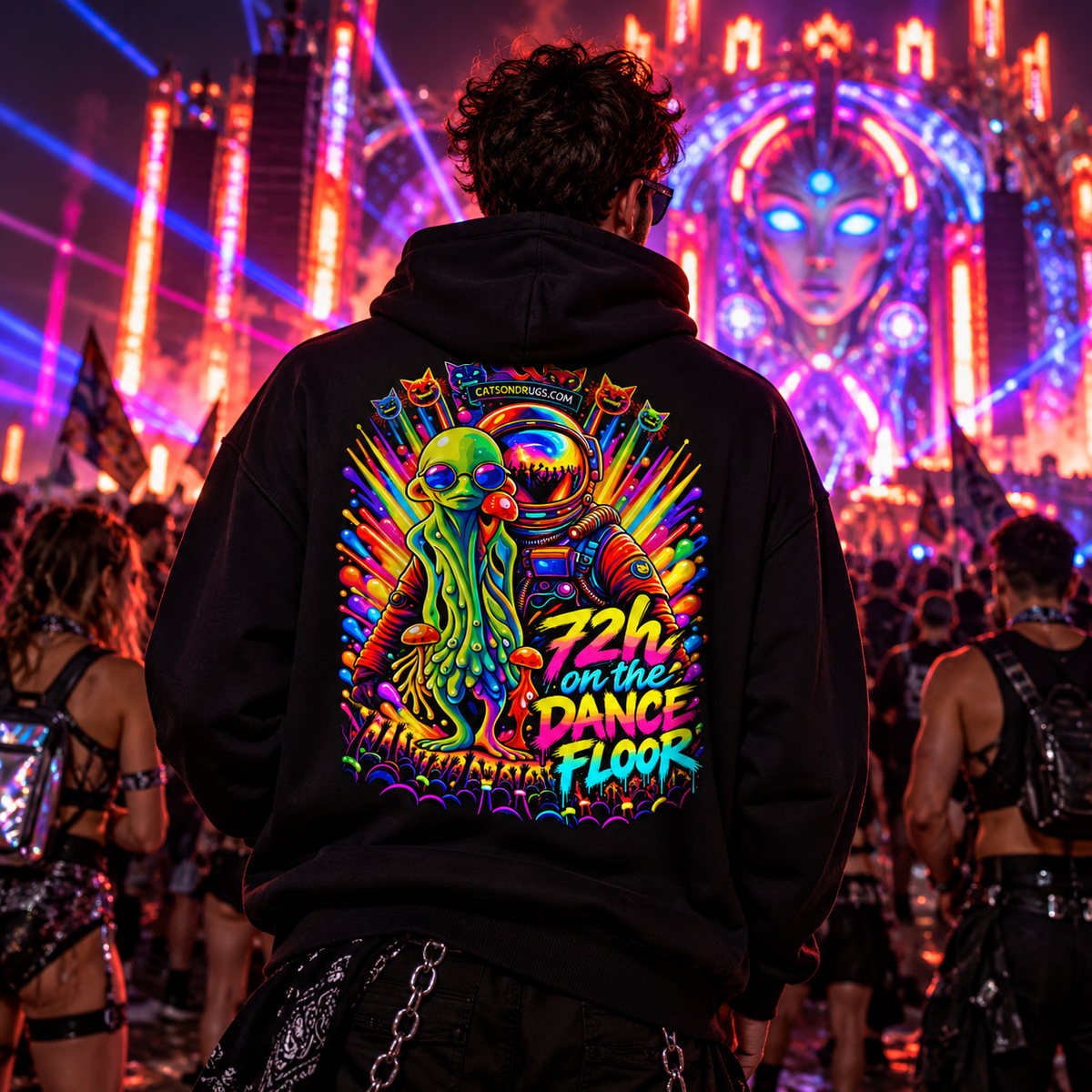 72H on the Dancefloor | Trance Hoodie