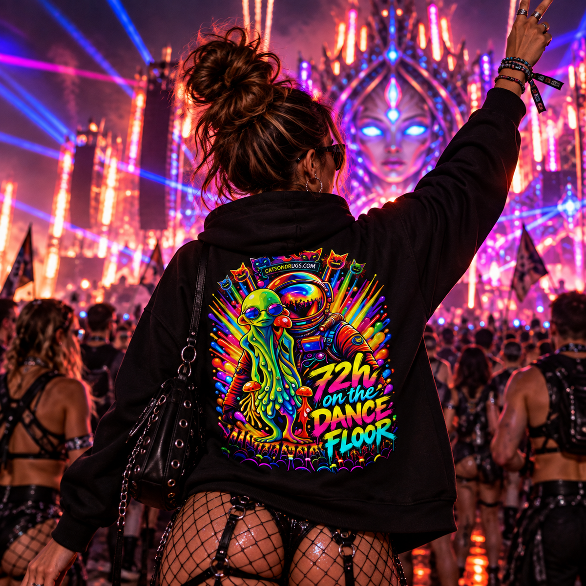 72H on the Dancefloor | Trance Hoodie