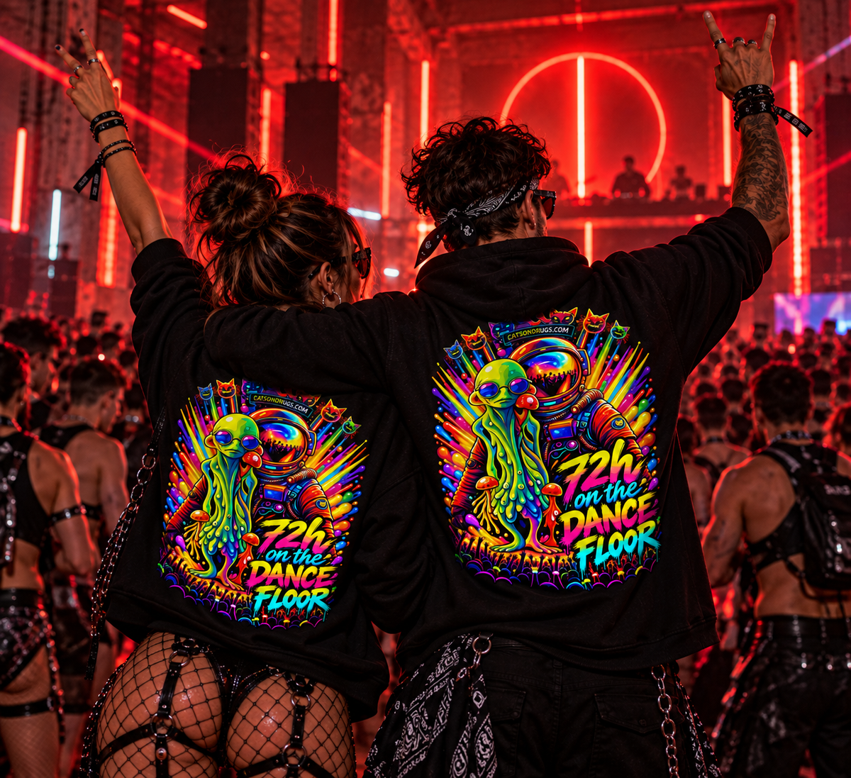 72H on the Dancefloor | Trance Hoodie