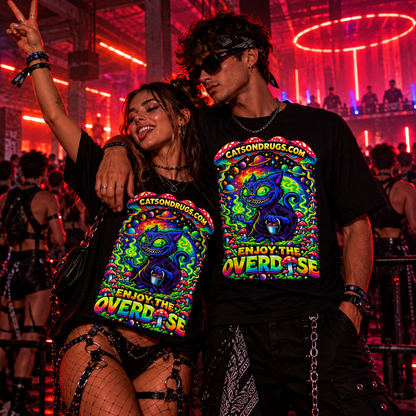 Psychedelic T-Shirt | Enjoy the Overdose
