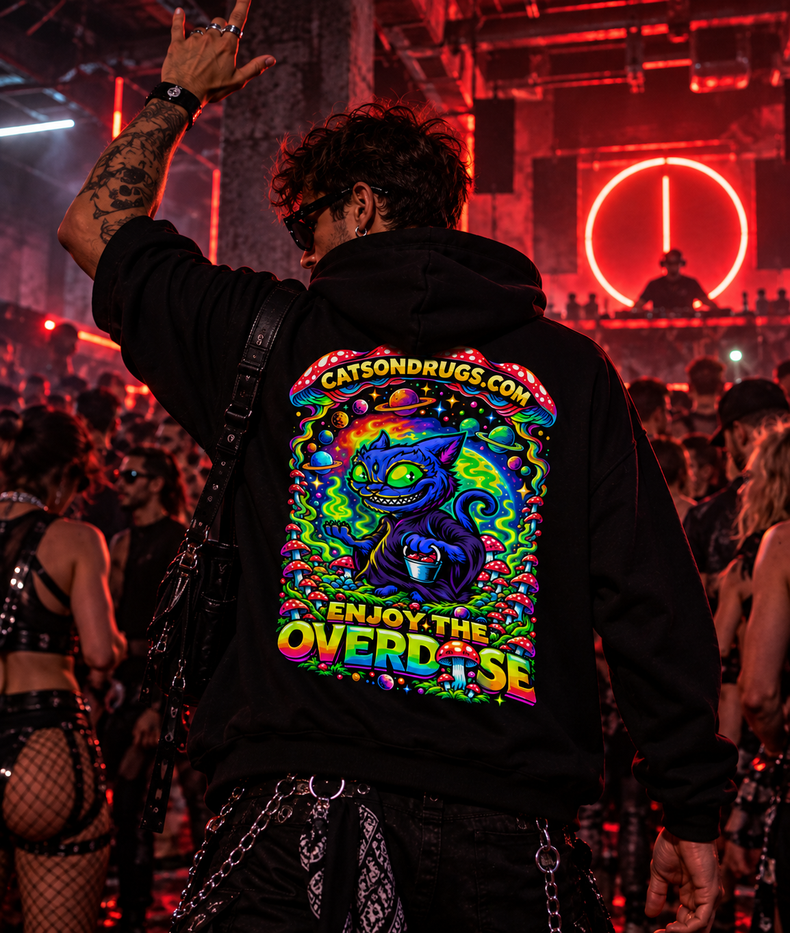 Trippy Hoodie | Enjoy the Overdose