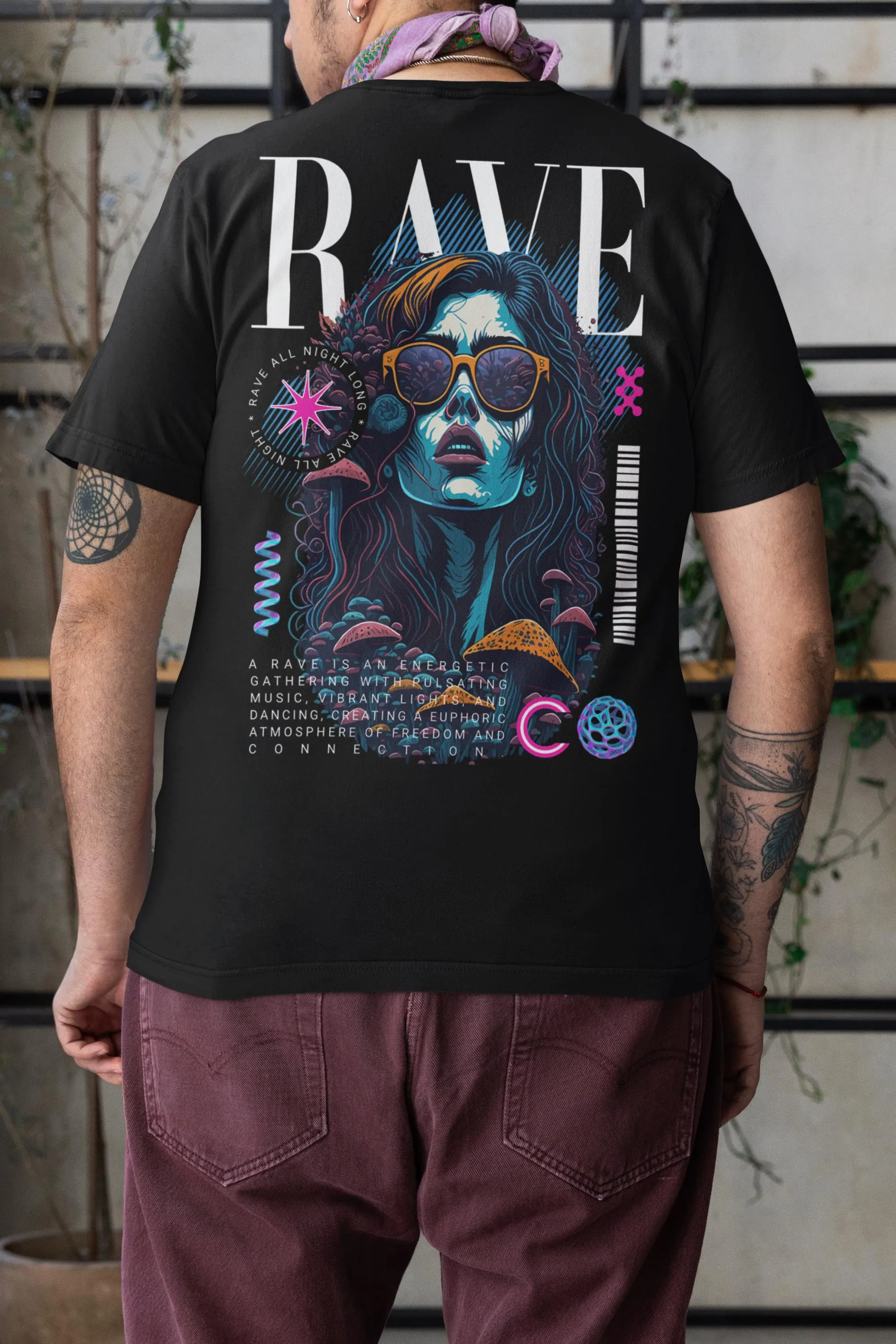 Cover Girl Shirt – Rave Klamotten