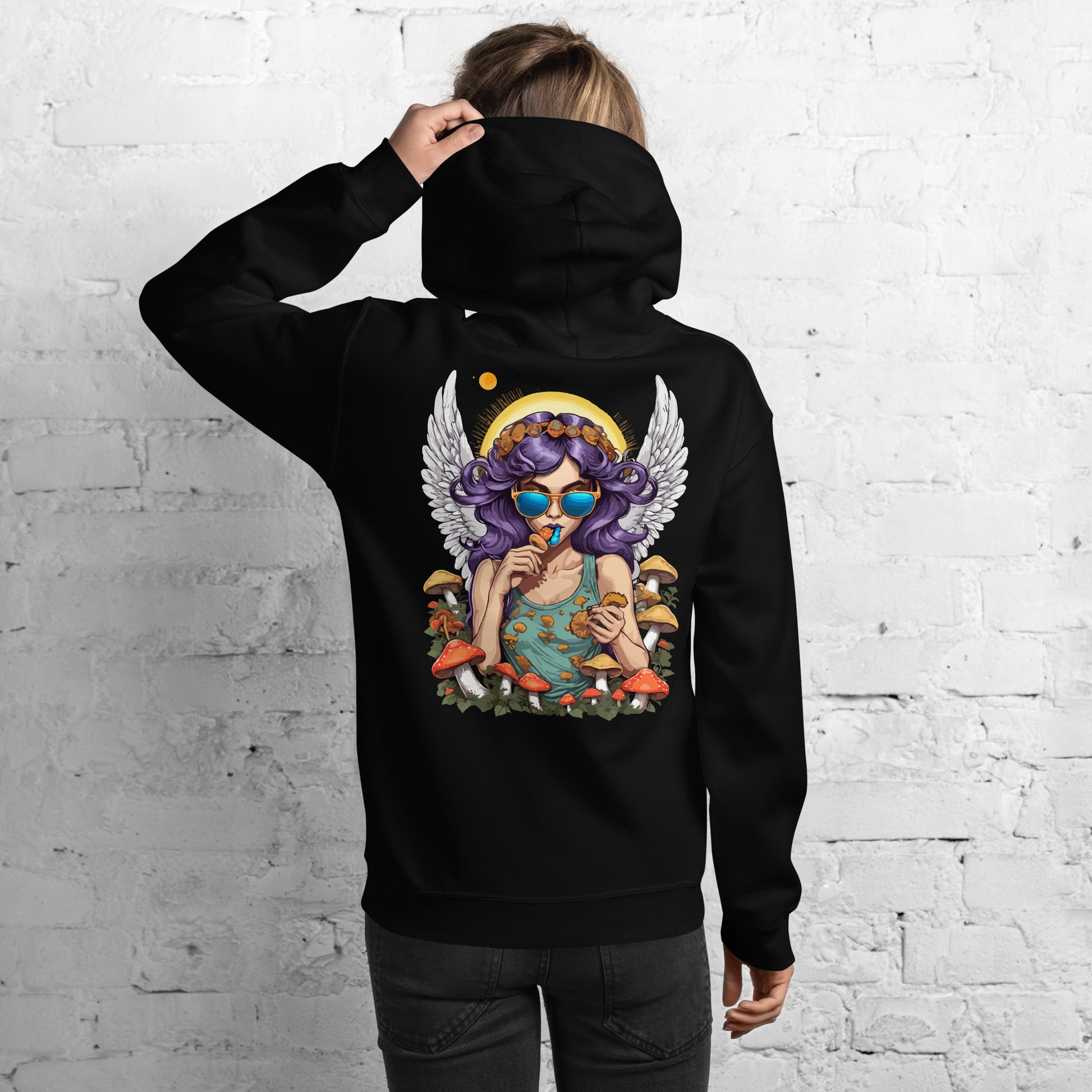 Cyberpunk Clothing Hoodie for Women from catsondrugs.com