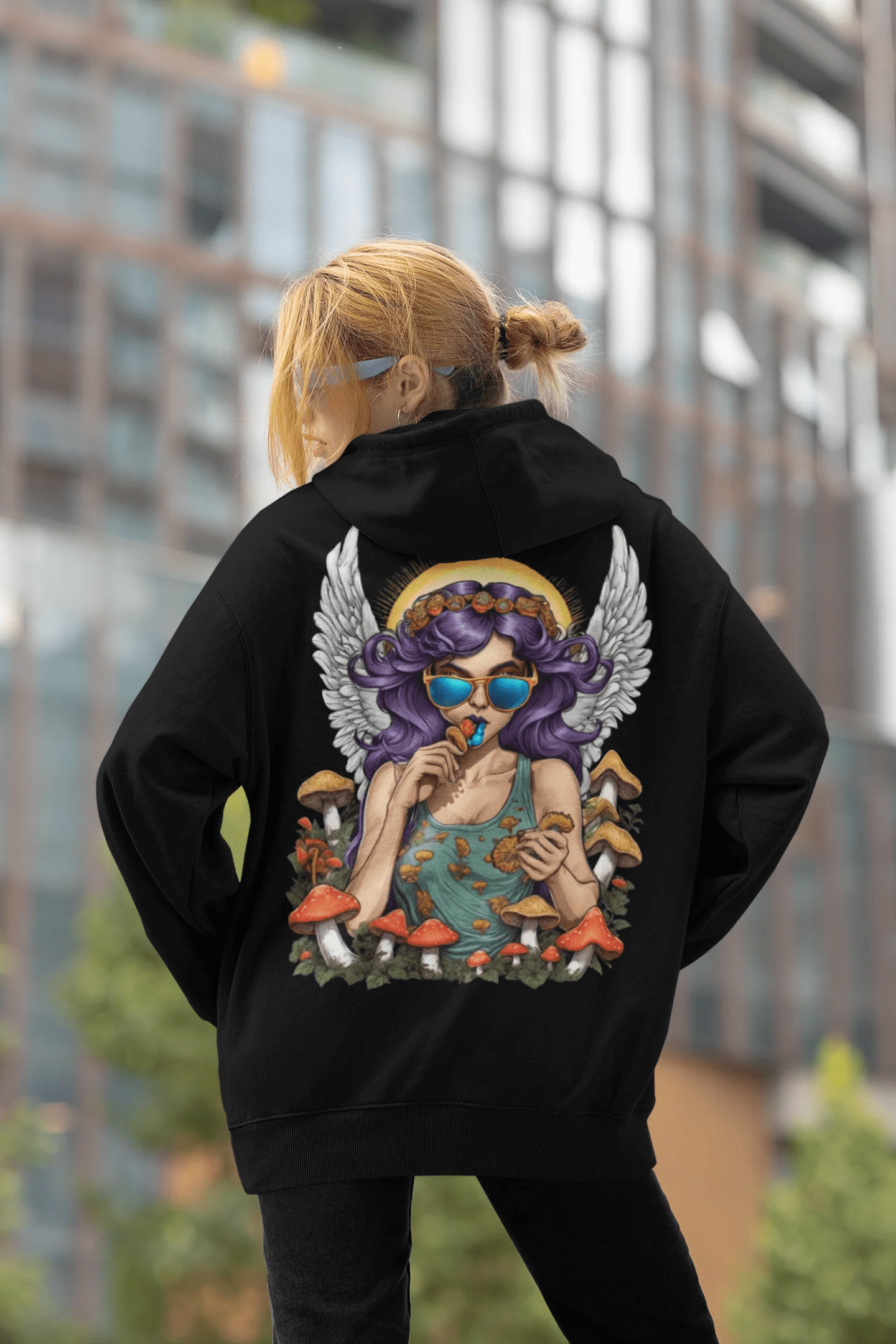 Cyberpunk Hoodie | Psychedelic Girl