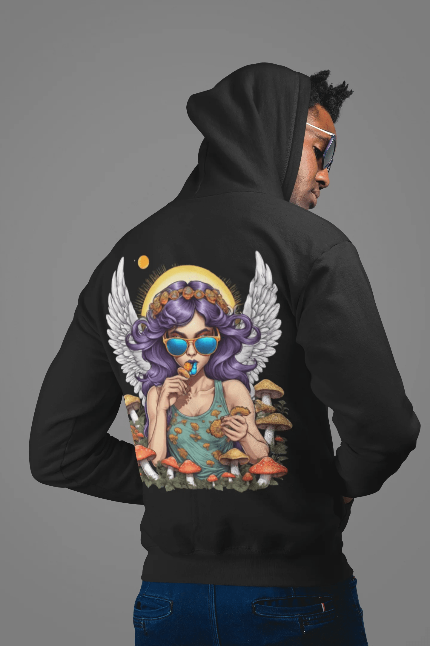 Cyberpunk Hoodie | Psychedelic Girl