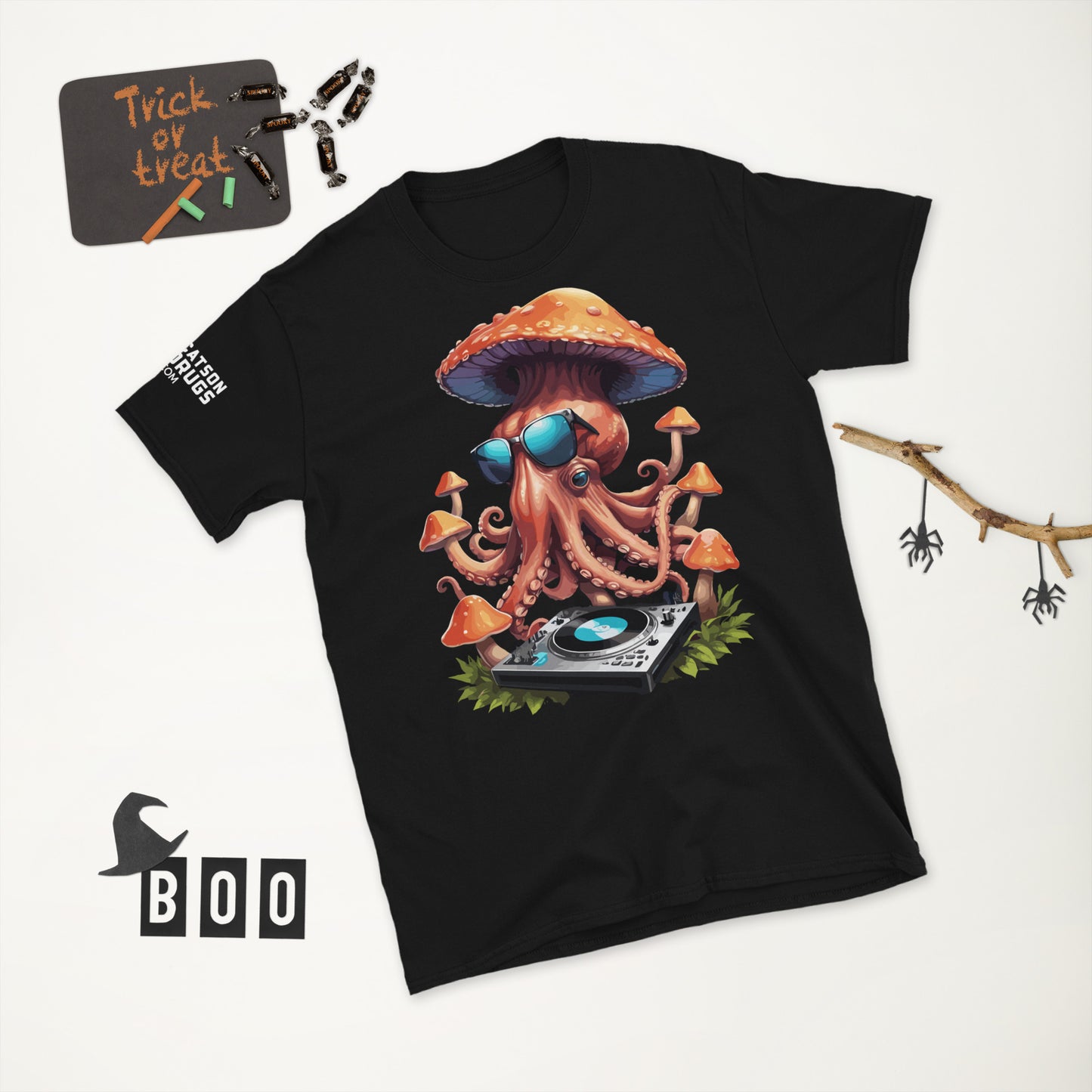 DJ Techno Octopus Fashion from Catsondrugs.com