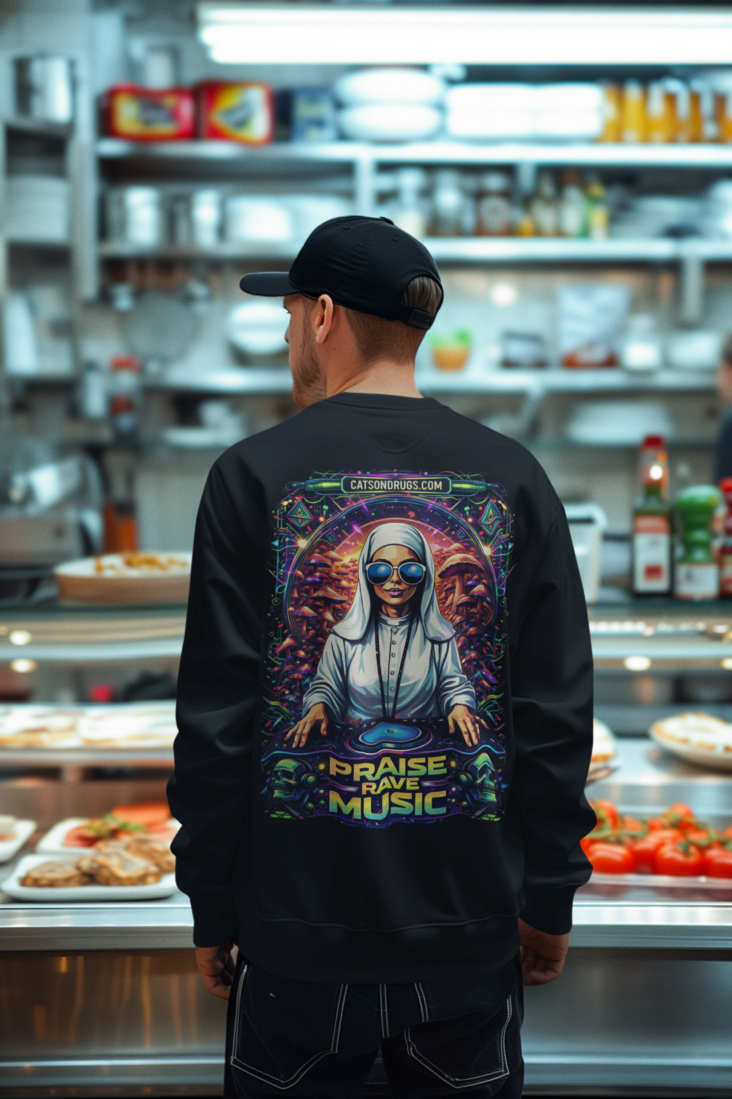 EDM sweatshirt