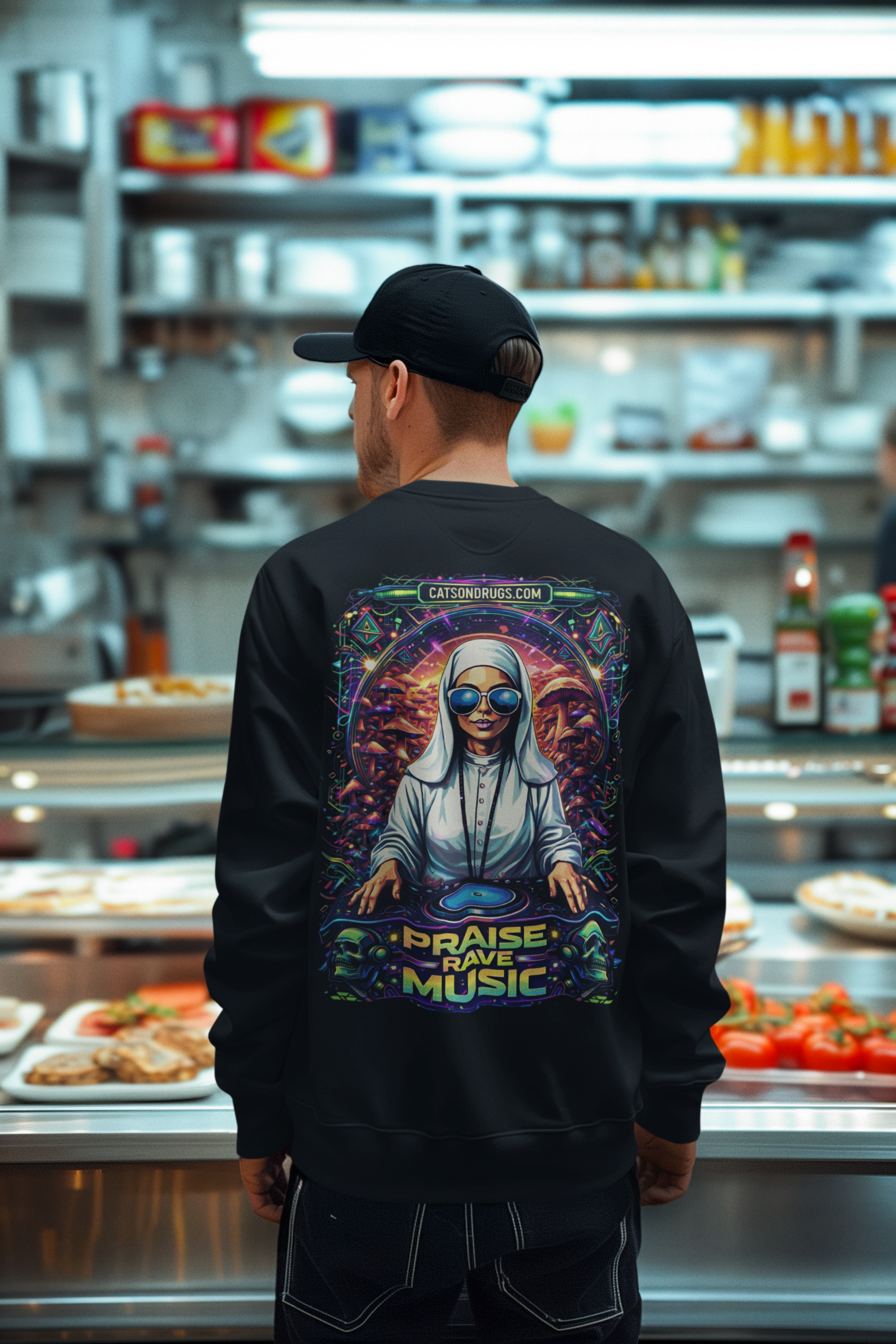 EDM sweatshirt