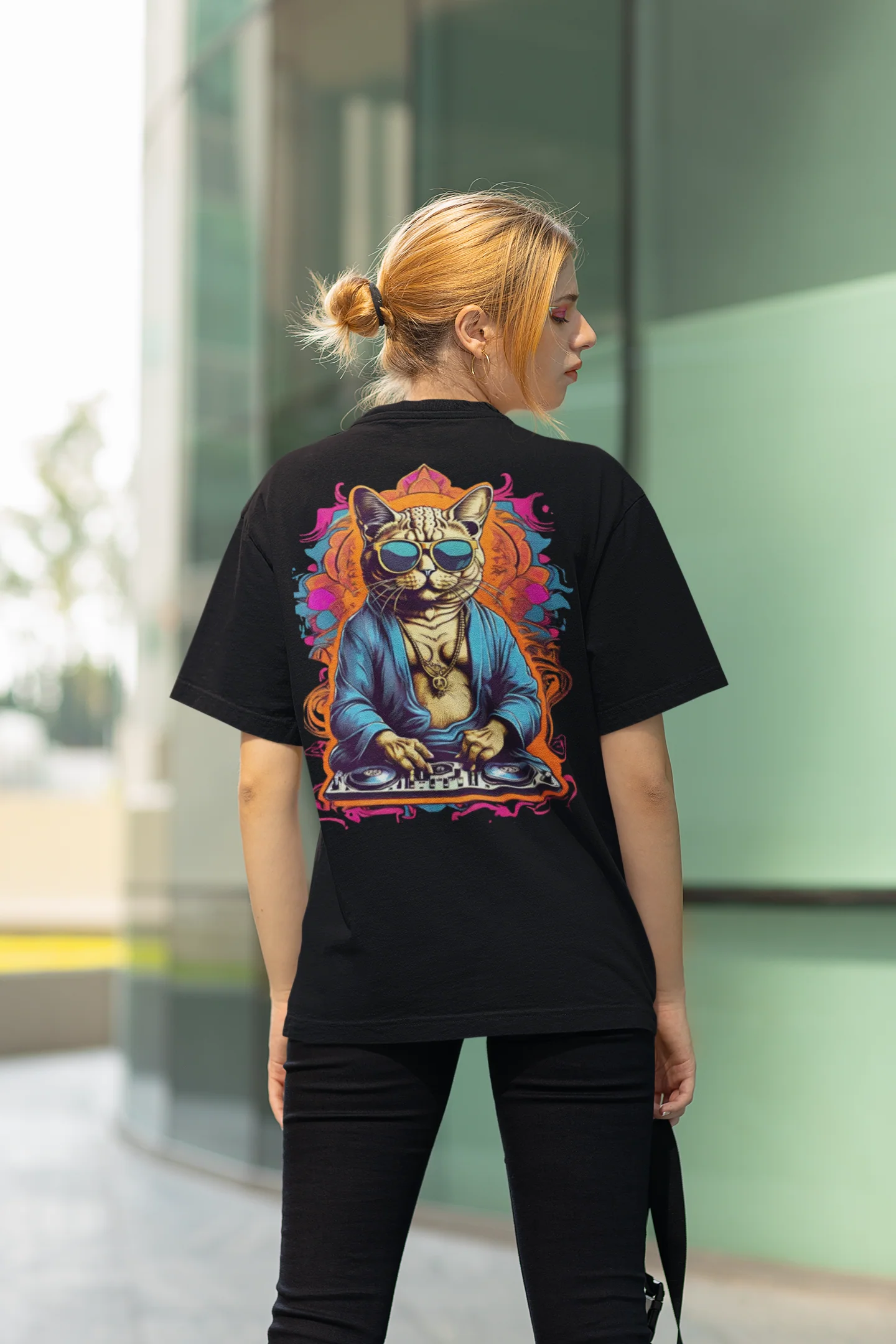 Eye-catching Psychedelic Wear tee perfect for music festivals