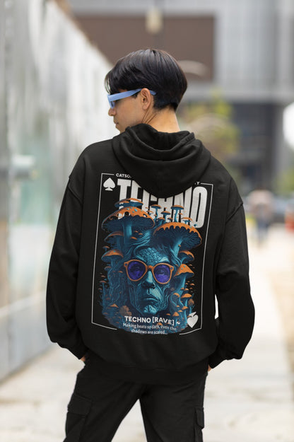 Festival Techno Hoodies from Catsondrugs.com